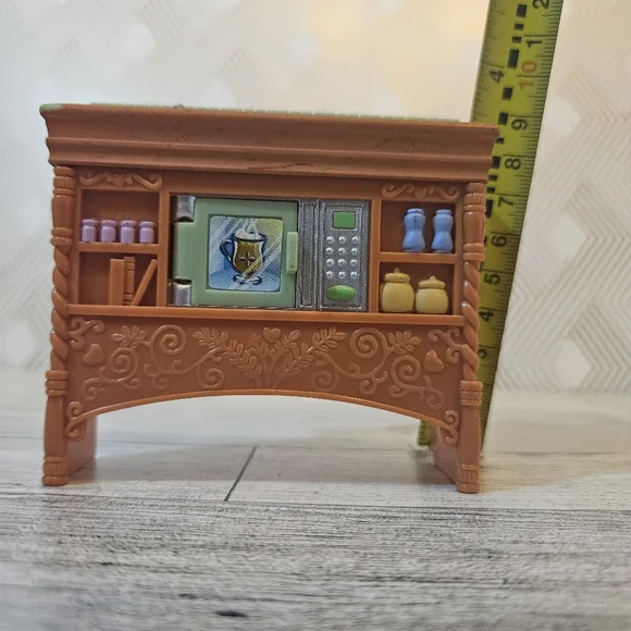 Fisher Price LOVING FAMILY Dollhouse KITCHEN ISLAND SINK + MICROWAVE 2004 Mattel - Picture 6 of 8